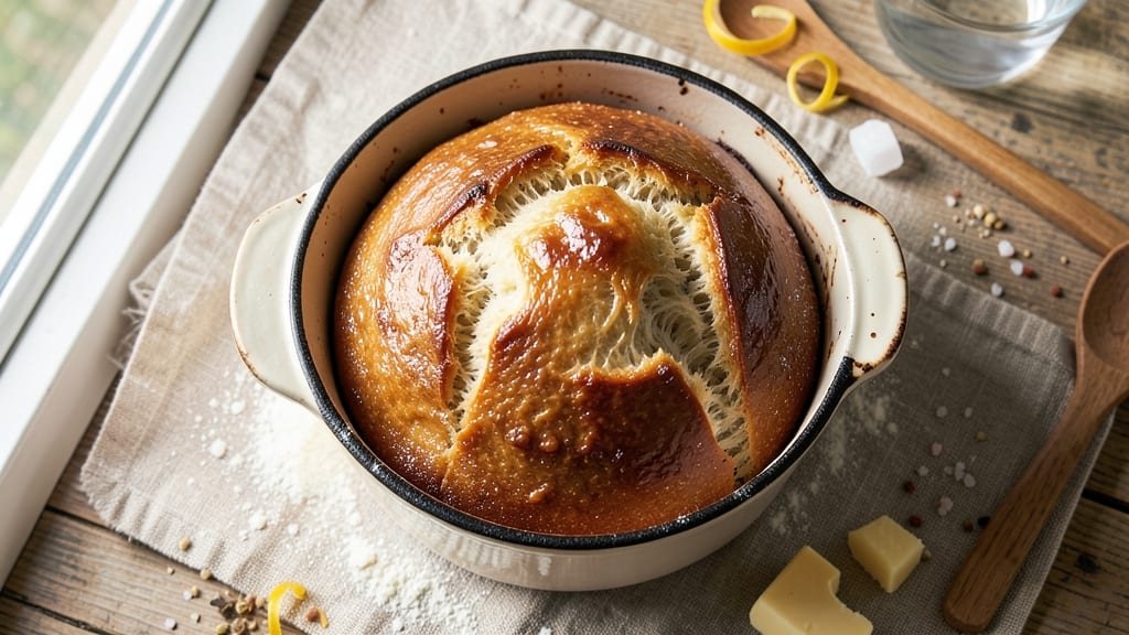7-Quart Dutch Oven Bread Recipe: Fluffy Crust and Airy Crumb in One Bake