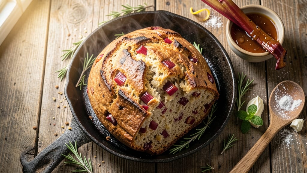 Amish Rhubarb Bread Recipe: Tart-Sweet Streusel That Vanishes in Minutes