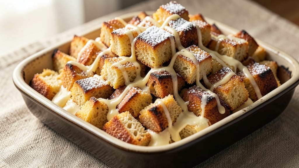 Airfryer Bread Pudding Recipe: Crispy Top, Creamy Core Magic