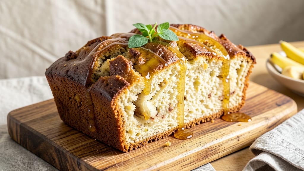 Aussie Banana Bread Recipe: Golden Crust, Moist Crumb With Walnut Streusel Top