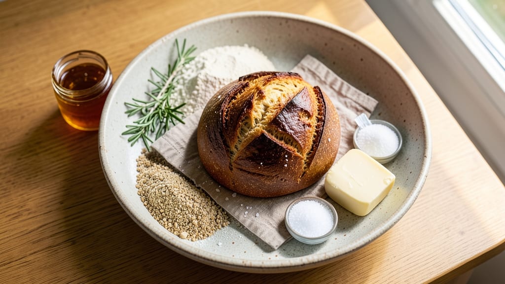 500-Gram Bread Recipe: Sourdough-Style Crust With Tangy Depth