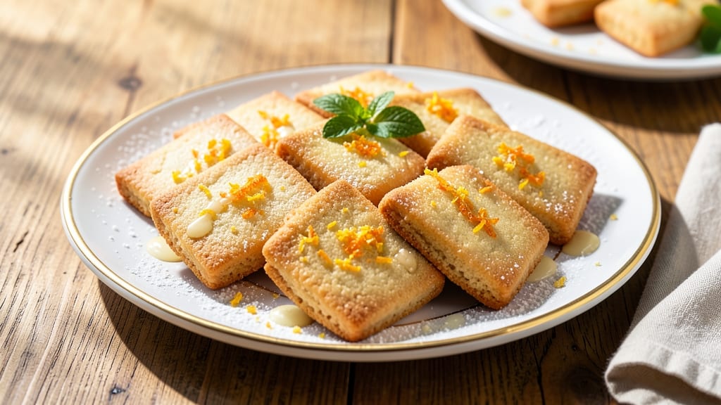 Alexandra Cooks' Famous Shortbread Cookies Recipe: Crumbly Magic With Citrus-Zest Twist