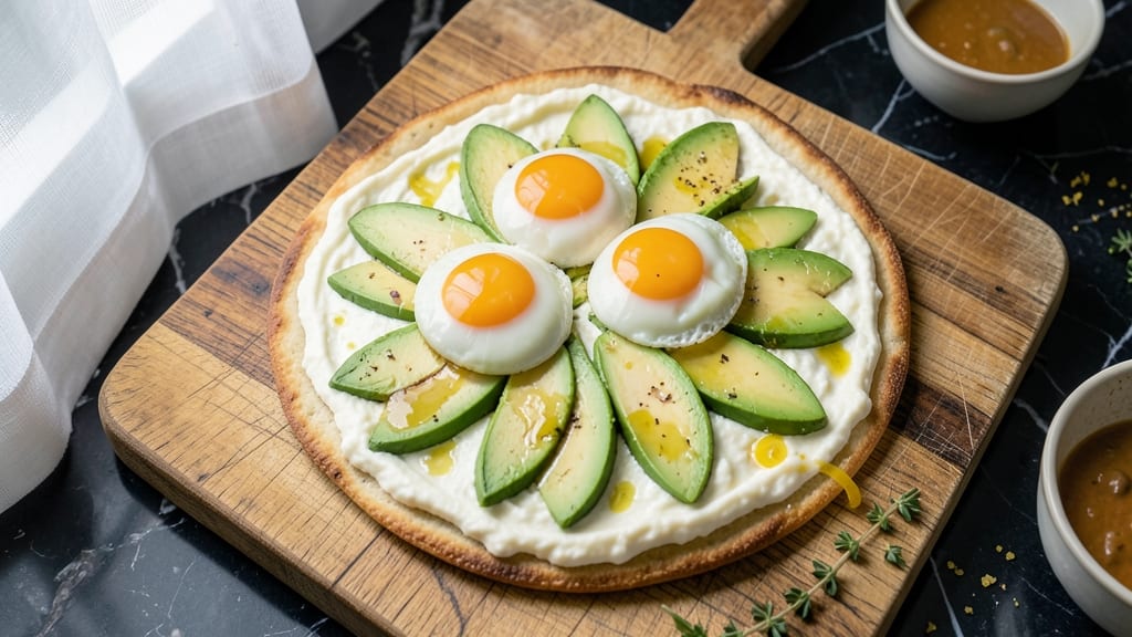 Avocado Cottage Cheese Egg Flatbread Recipe: Savory Breakfast Wraps With Creamy Layers