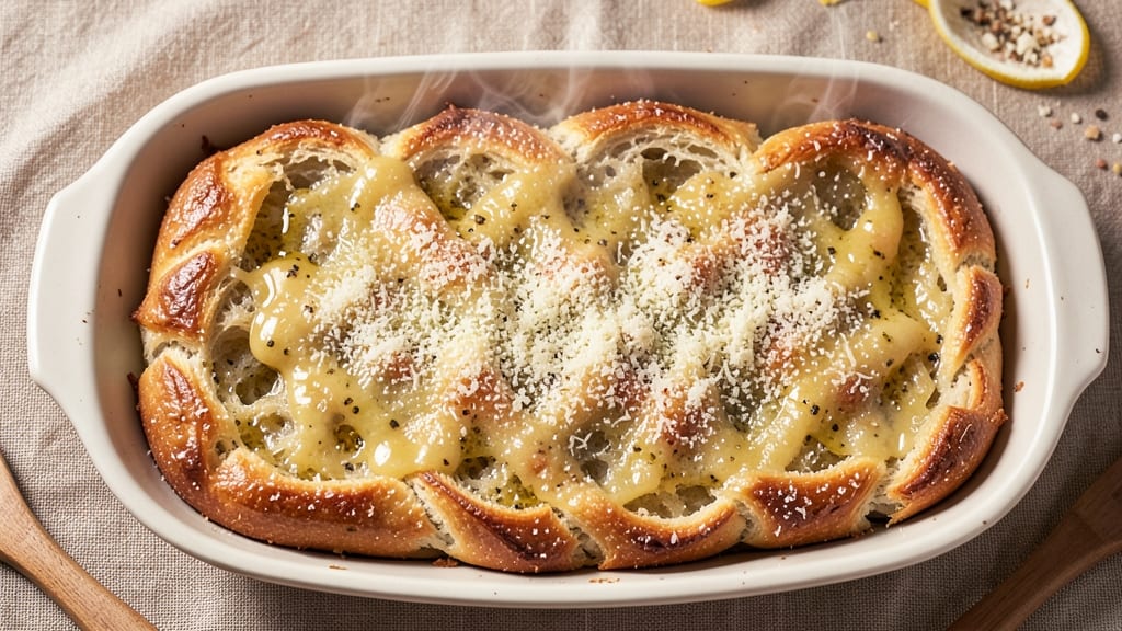 85 Degrees Garlic Cheese Bread Recipe: Oven-Made Crispy Pull-Apart Magic