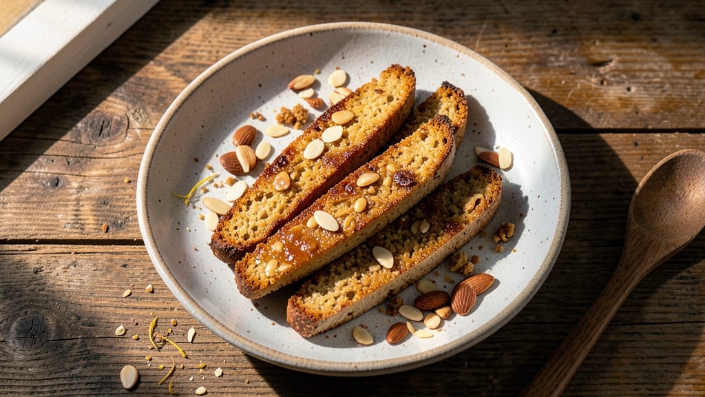 Almond Bread Biscotti Recipe: Crunchy Twice-Baked Almond Delight
