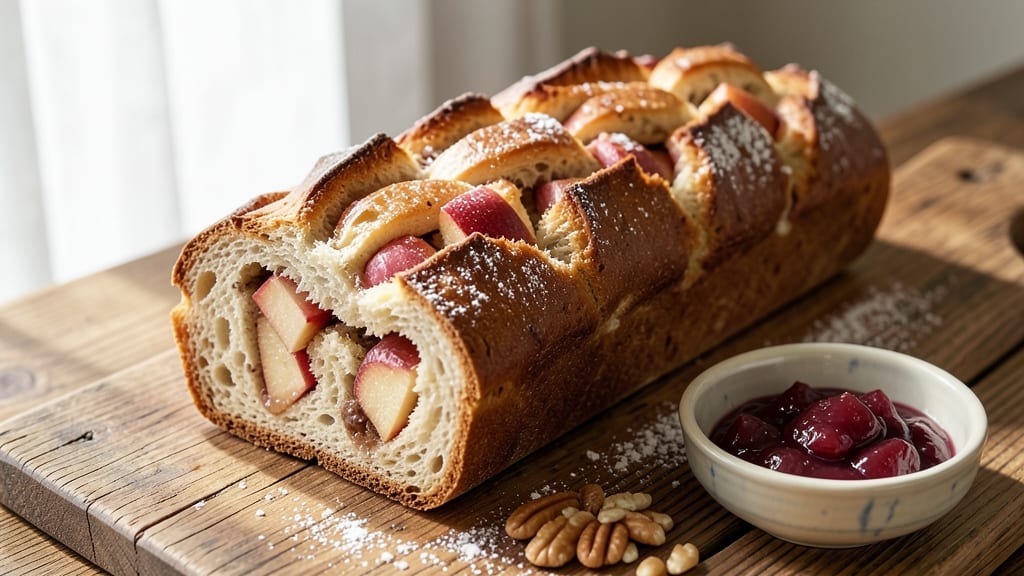 Apple Filling Bread Recipe: Spiced Apple Streusel That Caramelizes on Top