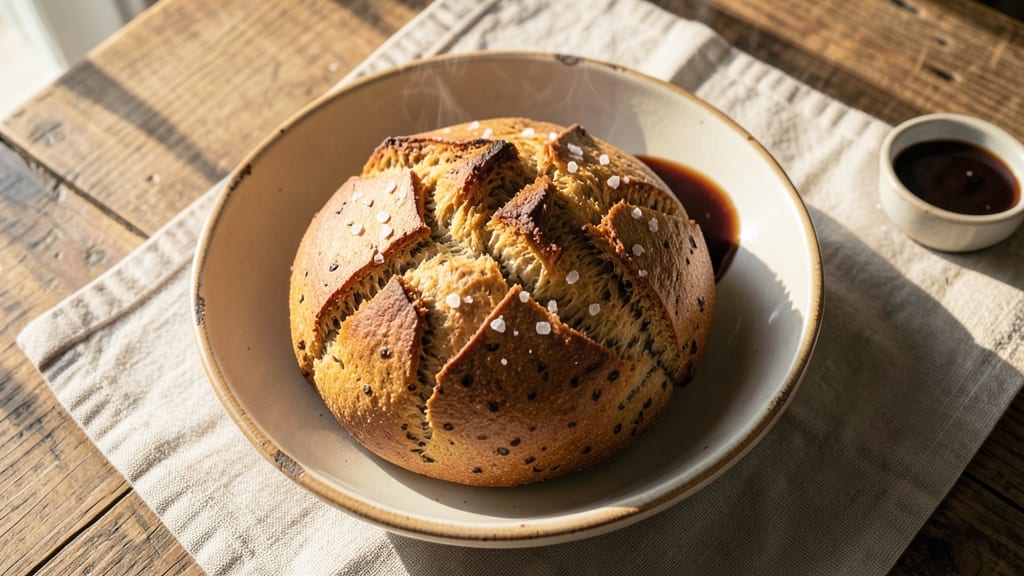 50-Minute Rye Bread Recipe: Crusty Crunch and Tangy Depth in One Bake