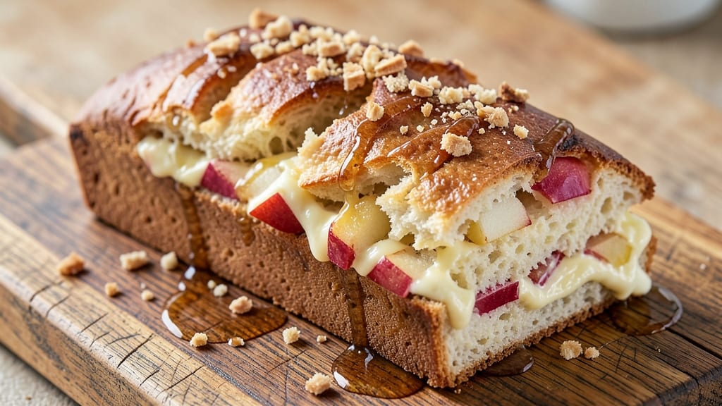 Apple Cream Cheese Bread Recipe: Swirled Sweetness With Buttery Crust