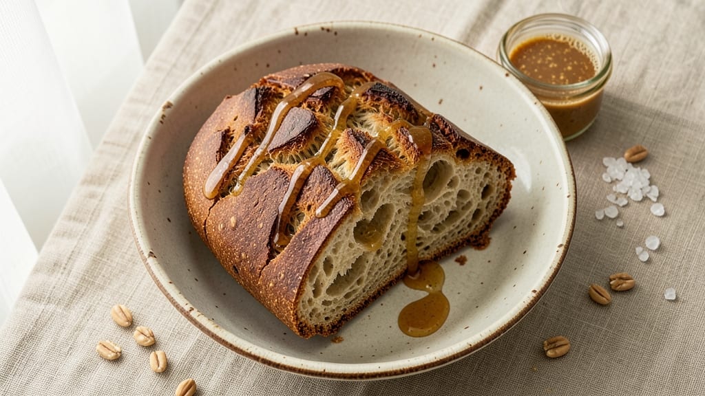 Artisan Whole Wheat Sourdough Bread Recipe: Fermented Tang and Crusty Open Crumb