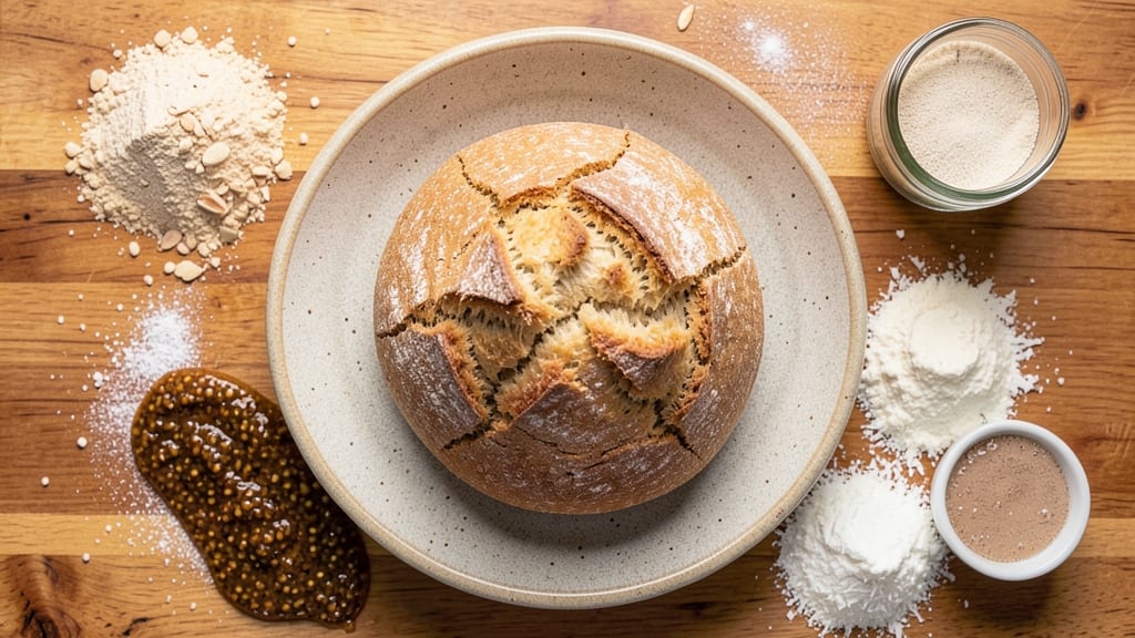 Almond and Coconut Flour Bread Recipe: Nutty-Creamy Crust With No Yeast Needed