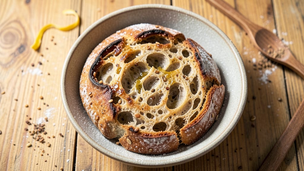 50 50 Whole Wheat Sourdough Bread Recipe: Wild Yeast Ferment for Nutty Depth