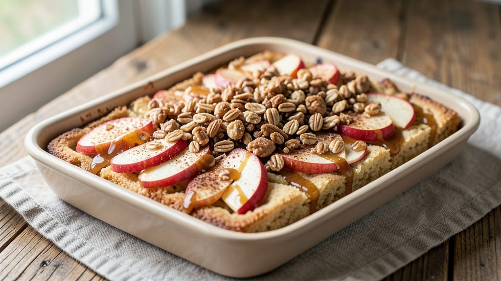 Apple Crisp Shortbread Bars Recipe: Warm Spice Streusel Meets Buttery Base