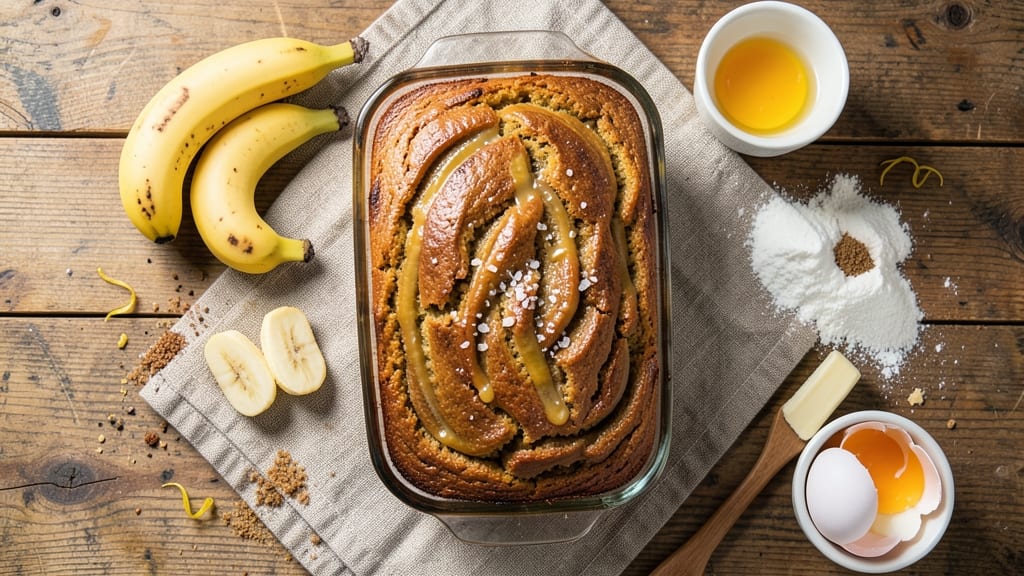 Andy Cooks' Banana Bread Recipe: Triple-Layered Swirls With Nutty Crunch