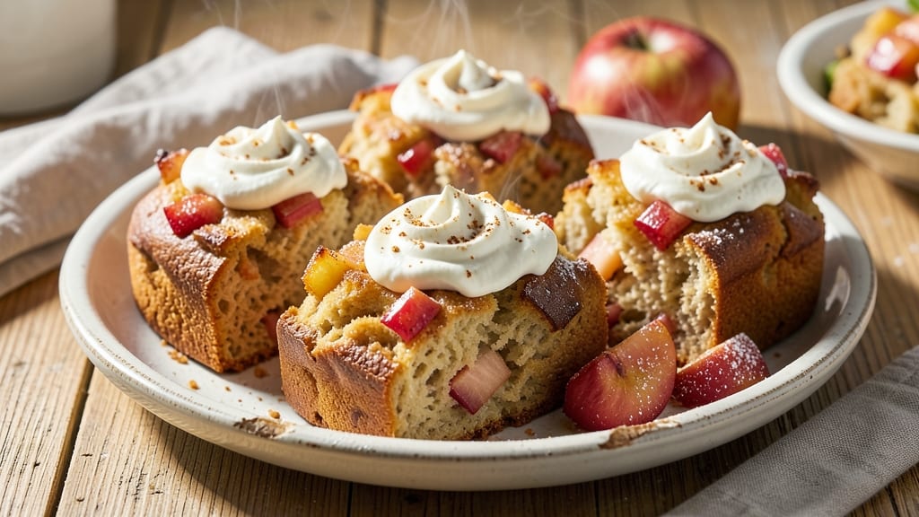 Apple Fritter Bread With Sour Cream Recipe: Crispy Apple Bites Soaked in Sweet Cream