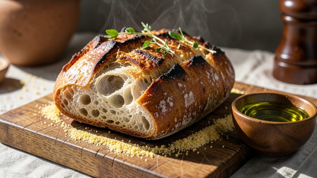 Artisan Peasant Bread Recipe: Rustic Crust and Open Crumb Magic