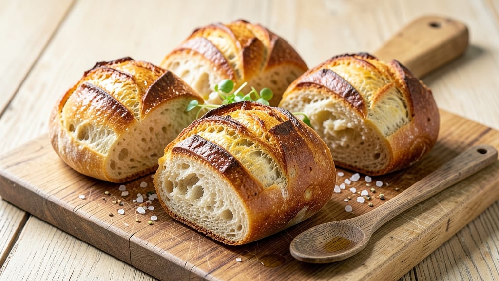 6 Loaf Bread Recipe: Dutch Oven Crust With Golden Crunch