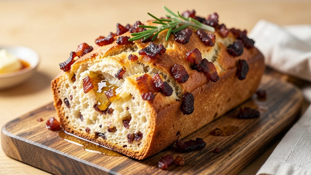 Bacon Bread Machine Recipe: Smoky Swirls and Crusty Crown in One Bake