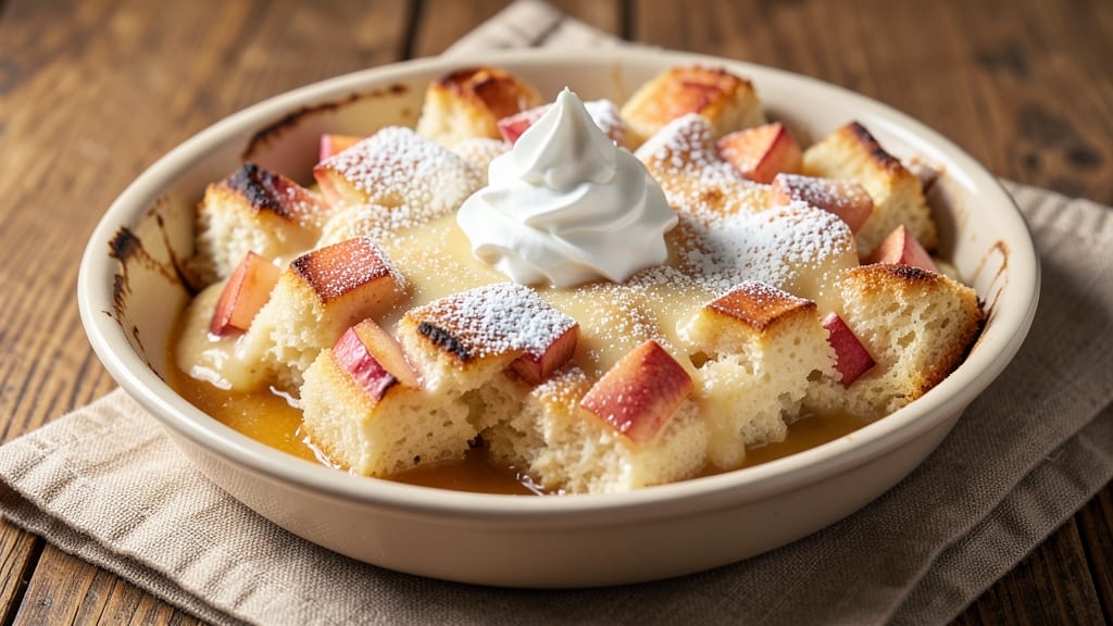 Apple Bread Pudding Recipe With Condensed Milk: Ultra-Rich Custard With Warm Apple Chunks