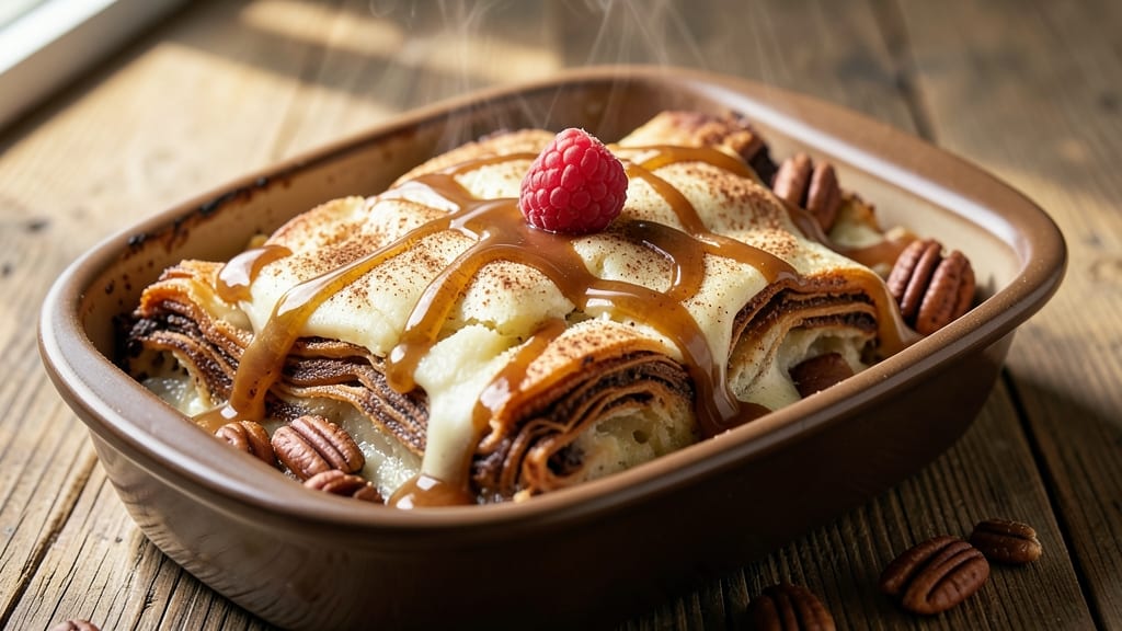 Babka Bread Pudding Recipe: Vanilla-Infused Swirls Meet Warm Custard Bliss