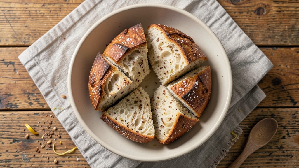 50 50 Bread Recipe: Two-Ingredient Magic With Crusty Crunch