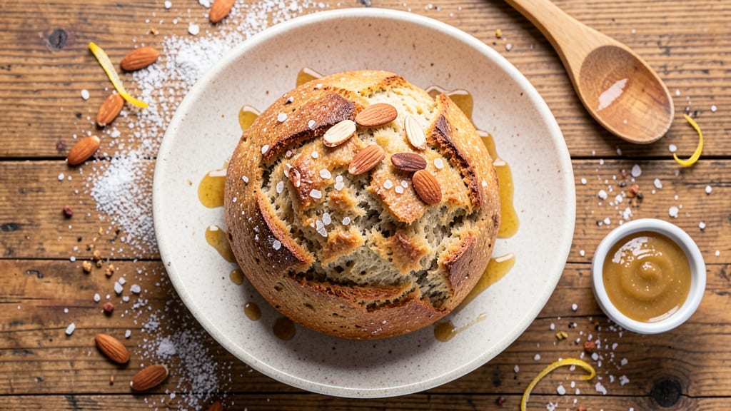 Almond Flour Yeast Bread Recipe With No Eggs: Nutty Crust and Light Rise Without Gluten