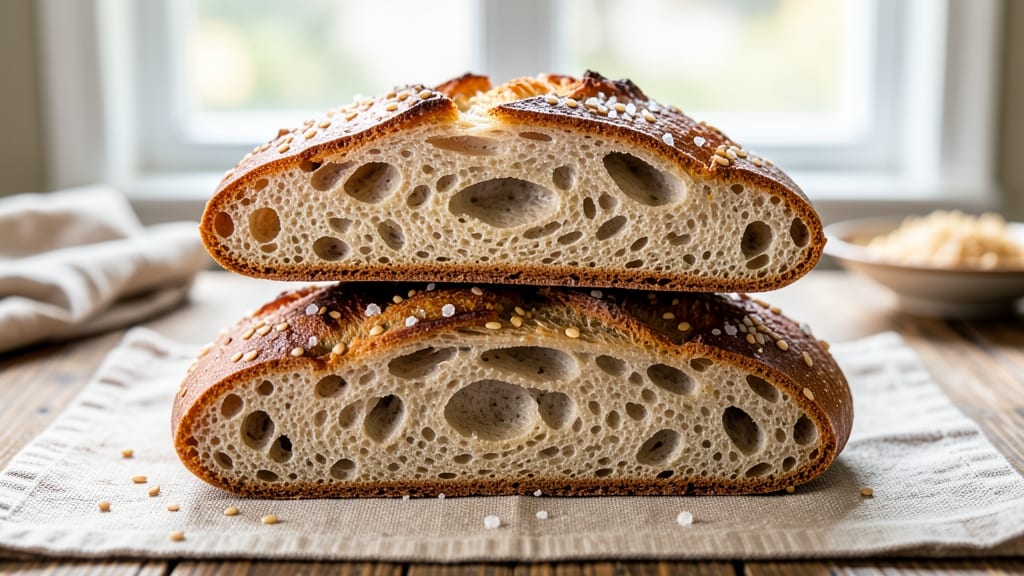 All Purpose Flour Sourdough Sandwich Bread Recipe: Crusty Crunch and Soft Interior in One Bake