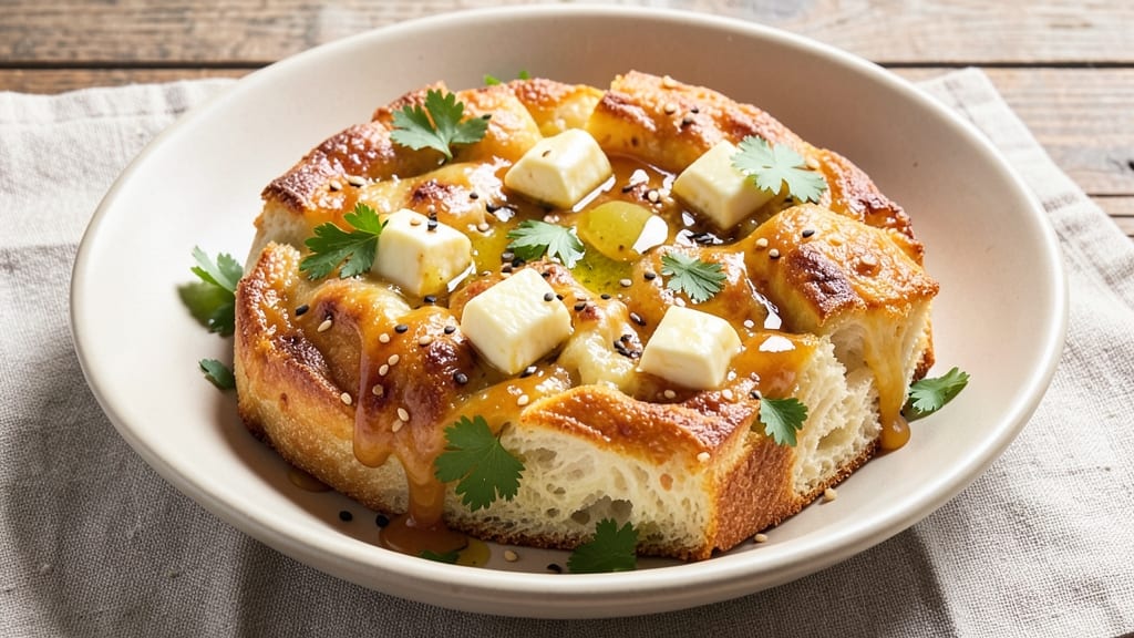 Arabic Cheese Bread Recipe: Flaky Layers Stuffed With Melty Za'atar Cheese