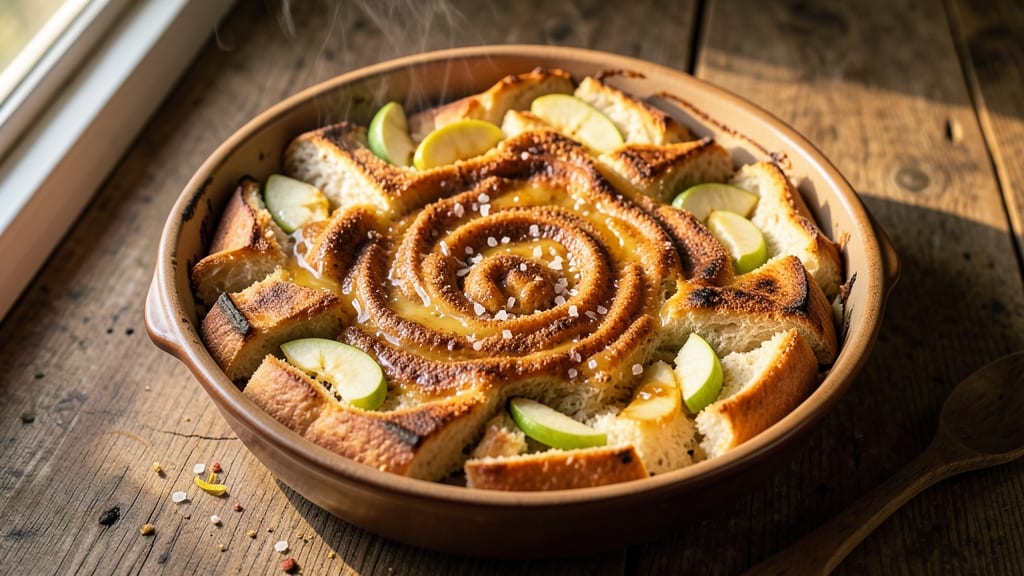 Paula Deen's Apple Bread Pudding Recipe: Buttery Cinnamon Swirls With Caramelized Apples