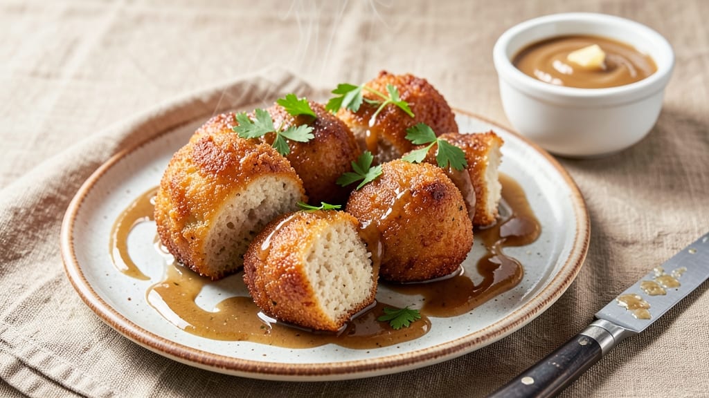 Austrian Bread Dumplings Recipe: Pillowy Clouds With Herbed Butter Magic