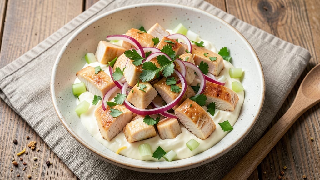 Atlanta Bread Company Chicken Salad Recipe: Crispy Chicken and Creamy Herb Swirls