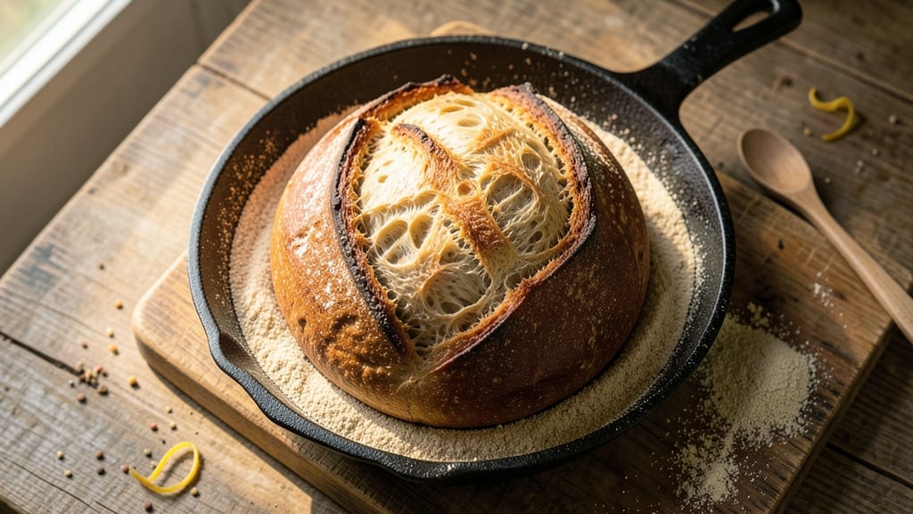 900g Bread Recipe: Single-Batch Perfection for Crusty, No-Knead Loaves