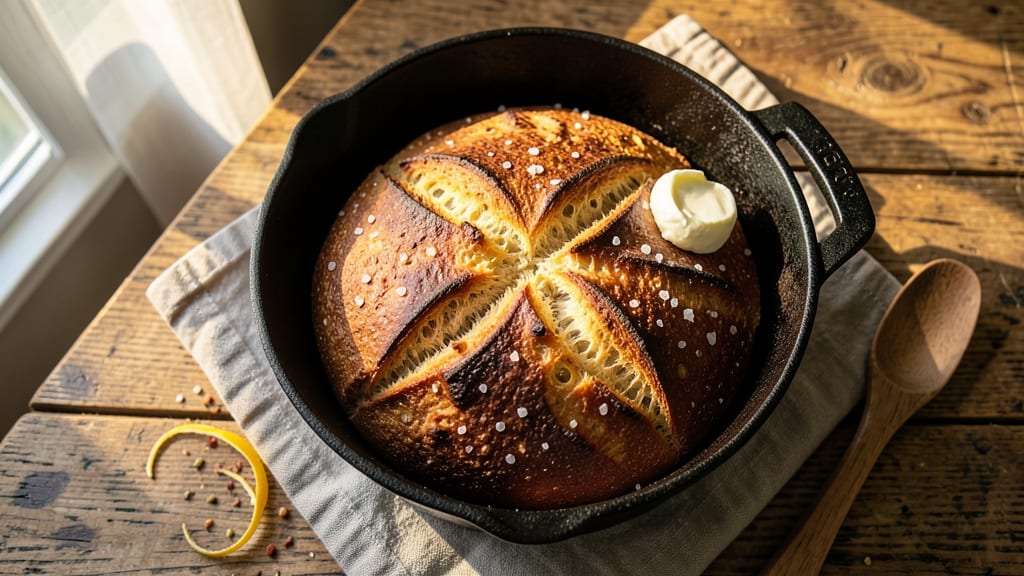 Artisan Bread Recipe Dutch Oven Overnight: Crusty Crown and Airy Crumb Without a Single Knead