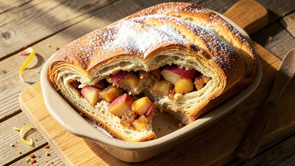 Aldi Apple Strudel Bread Recipe: Caramelized Apple Streusel With Buttery Crust