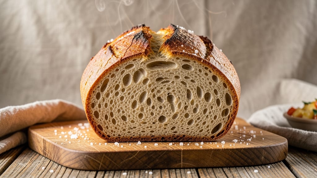 8 Hour Sourdough Sandwich Bread Recipe: Crusty Crumb and Perfect Sliceability