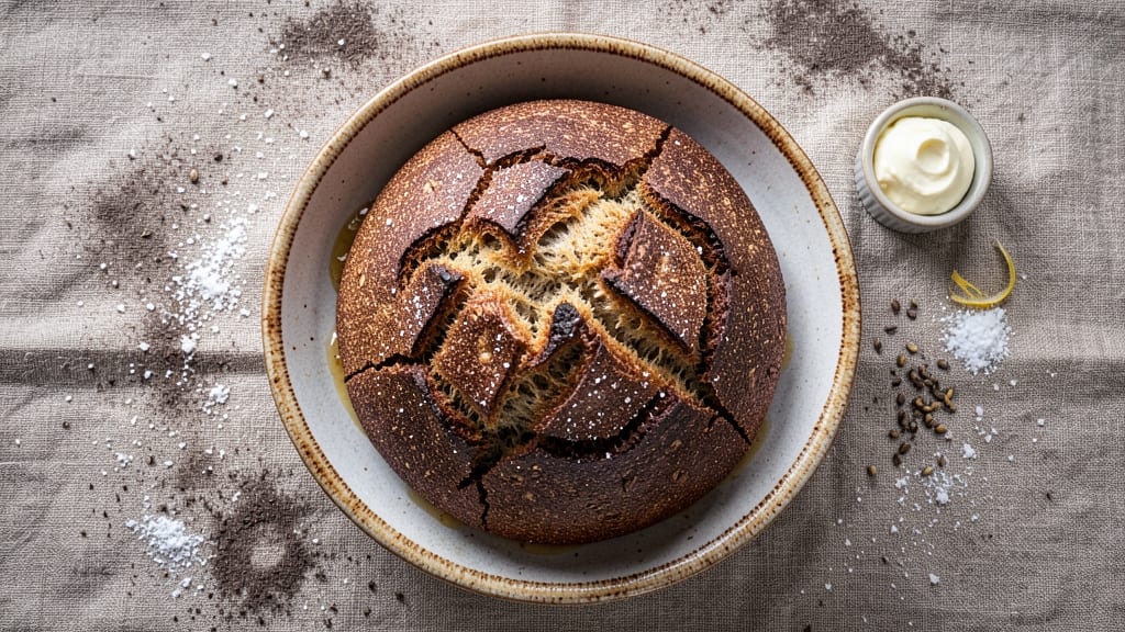 Authentic Russian Black Bread Recipe: Sourdough Crust With Deep Malty Flavor