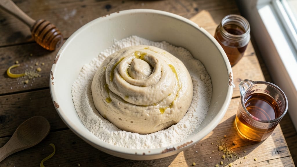 Almost No-Knead Bread Recipe: Dutch Oven Crust With Honeyed Sweetness