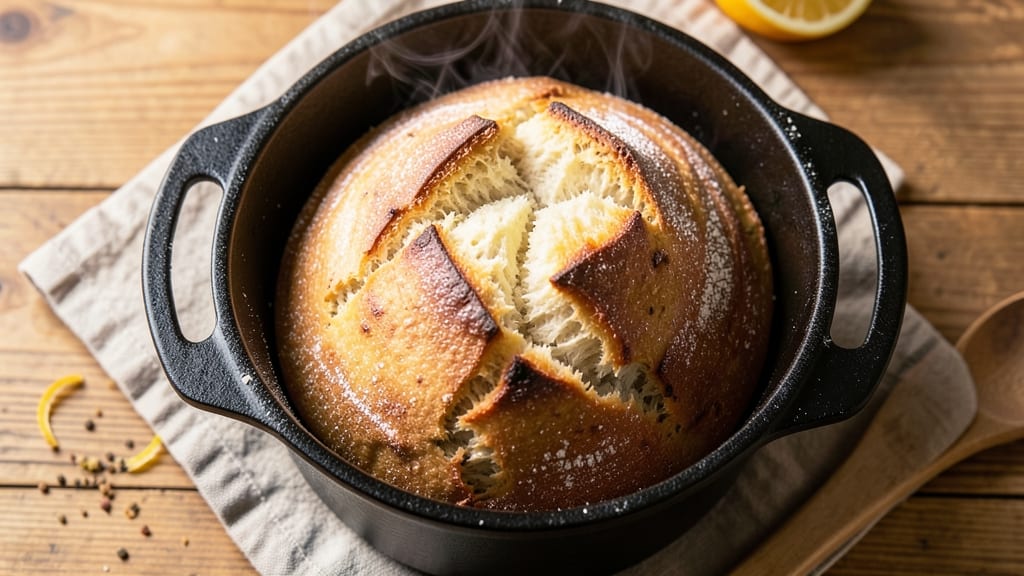 7-Quart Dutch Oven Bread Recipe: Dense Crust, Airy Crumb in One Bake