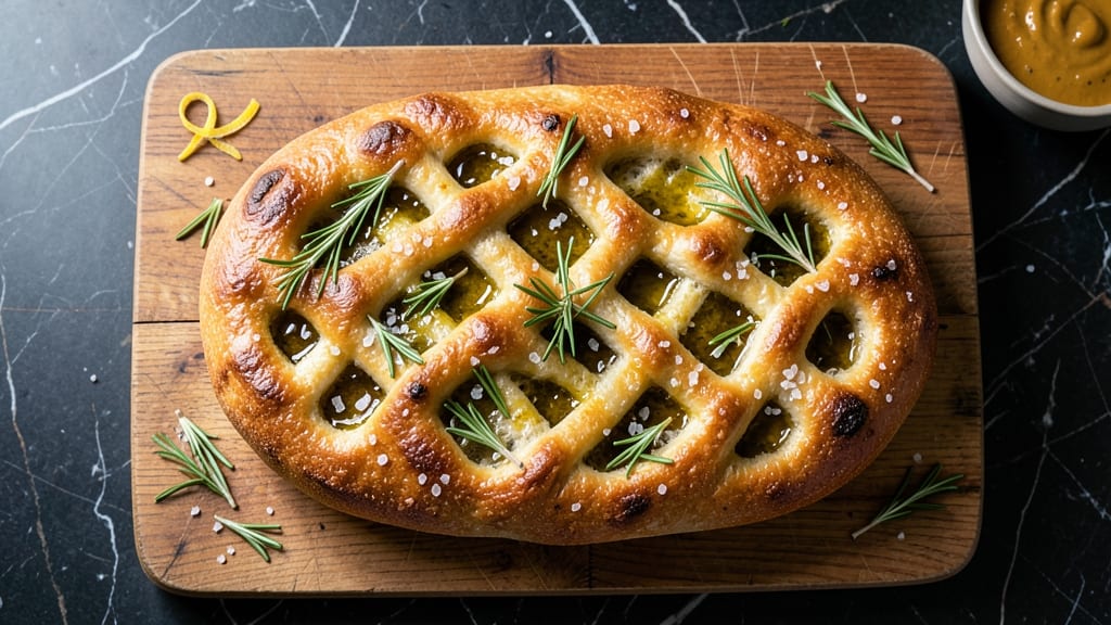 Artisan Focaccia Bread Recipe: Olive Oil-Poofed Crust With Herby No-Knead Ease