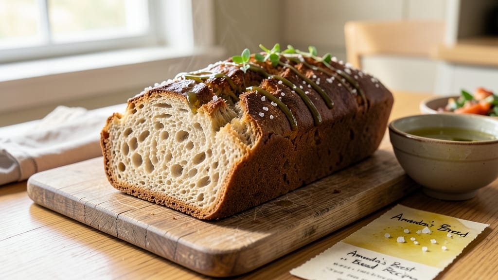 Amanda's Best Bread Recipe: Golden Crust, Soft Center, No-Knead Magic
