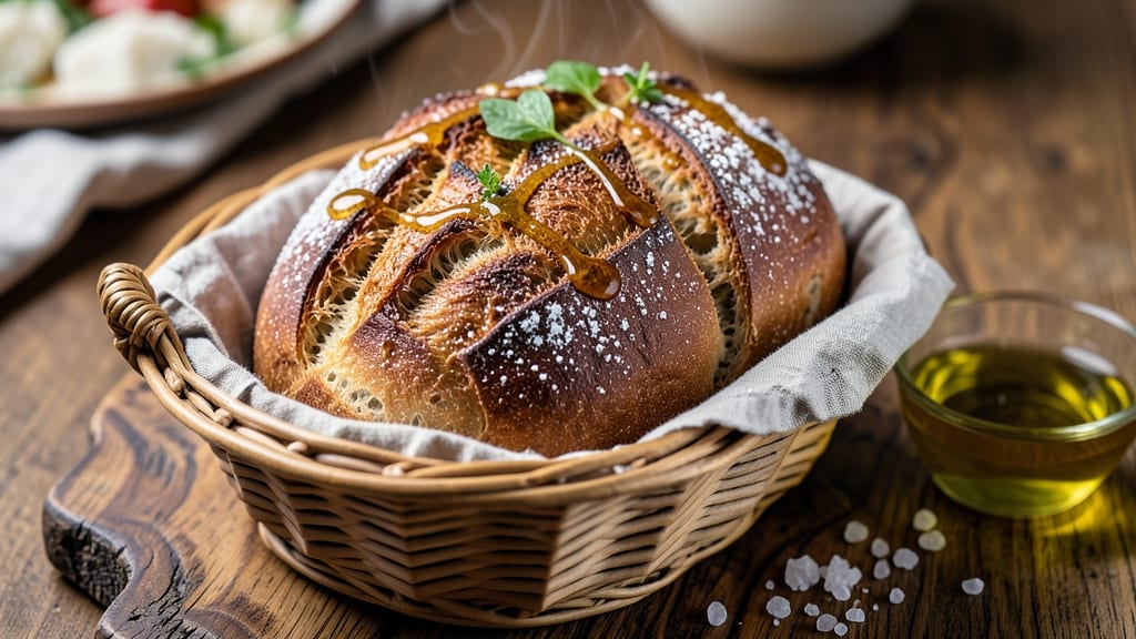 Artisan Bread Recipe Using Active Dry Yeast: Golden Crust and Airy Crumb in One Bake