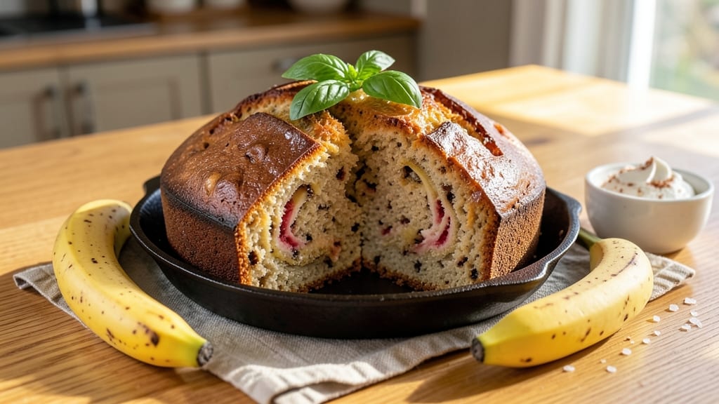 B Is For Banana Bread Recipe: Moist Crumb and Warm Spice Swirls