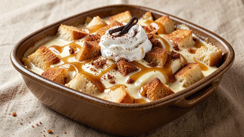 Atlanta Bread Company Bread Pudding Recipe: Vanilla-Caramel Swirls With Crispy Top