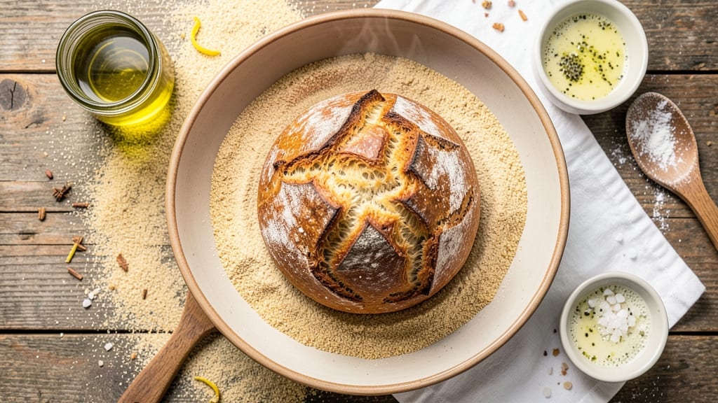 750g Bread Recipe: No-Knead Dutch Oven Masterpiece