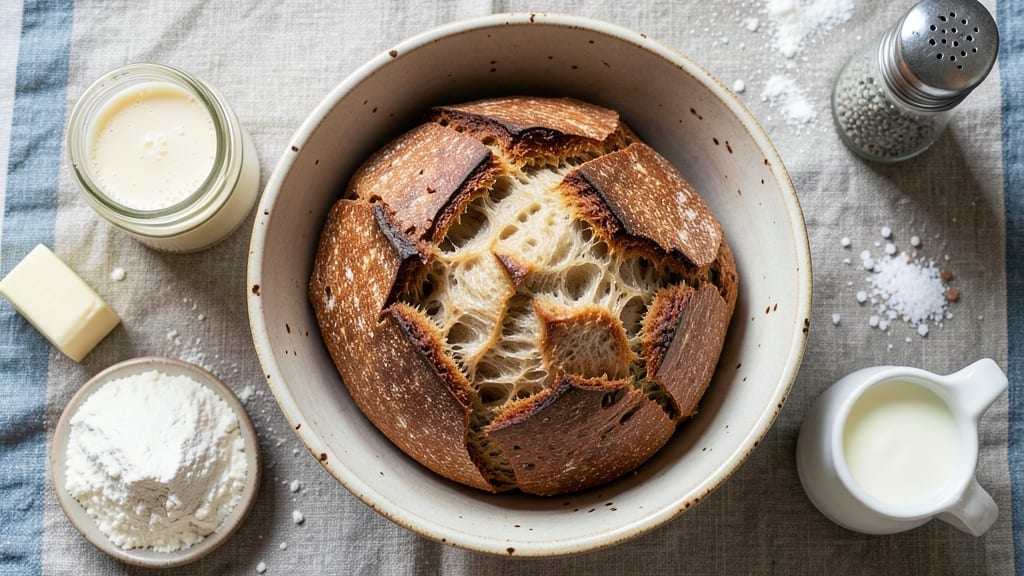 Artisan Bread In 5 Minutes A Day Sourdough Recipe: Hands-Off Rise to Crusty Loaves Daily