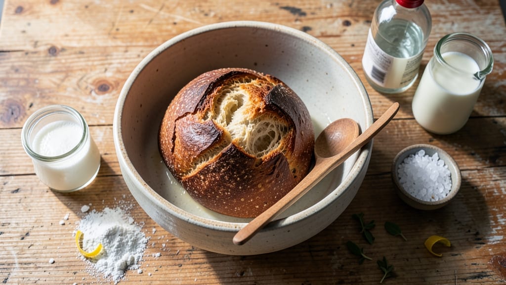 Artisan Bread Recipe No Yeast: Baking Soda Magic for Crusty Crumb