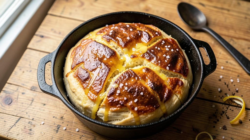 Asiago Bread Recipe Dutch Oven: Dutch Oven Crust With Cheesy Pull-Apart Magic